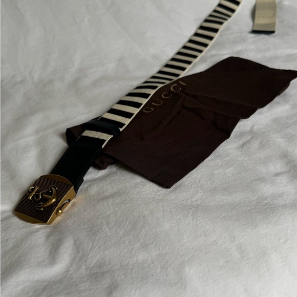 Gucci men’s belt size 85-34 style 375101 5250-40 - Picture 3 of 3